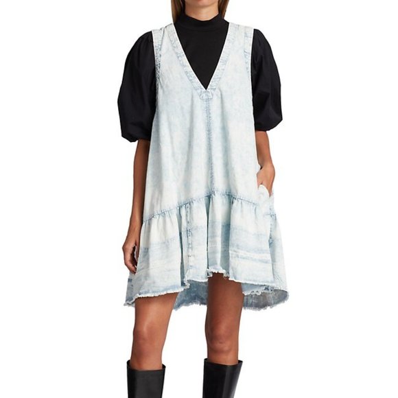 Free People Sunspray Denim Dress - Picture 16 of 16